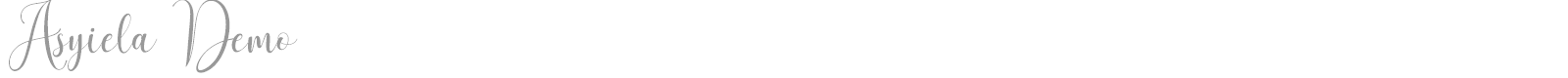 Asyiela font preview